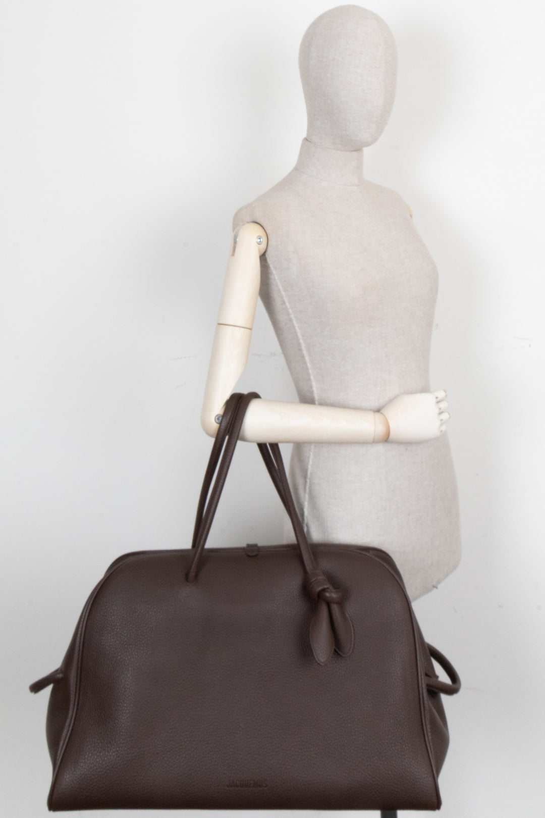 JAQUEMUS Le Grand Turismo Bag Leather Brown