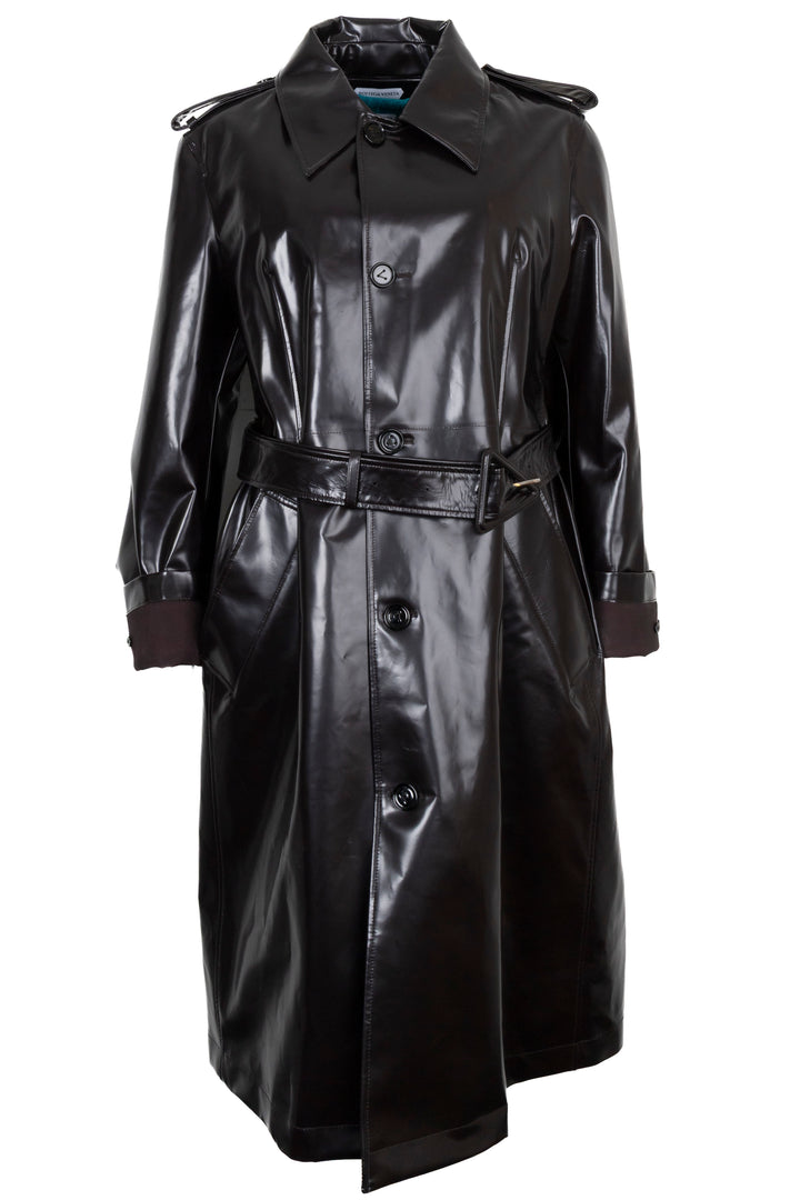 Trench-coat ceinturé en tissu éponge BOTTEGA VENETA 2021