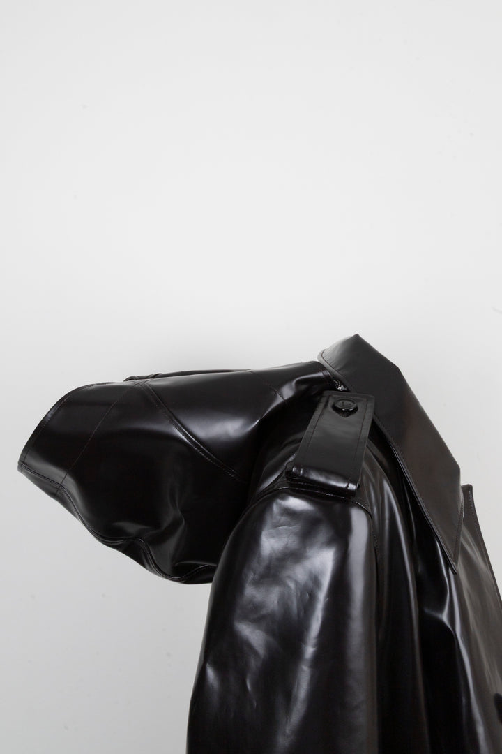 Trench-coat ceinturé en tissu éponge BOTTEGA VENETA 2021