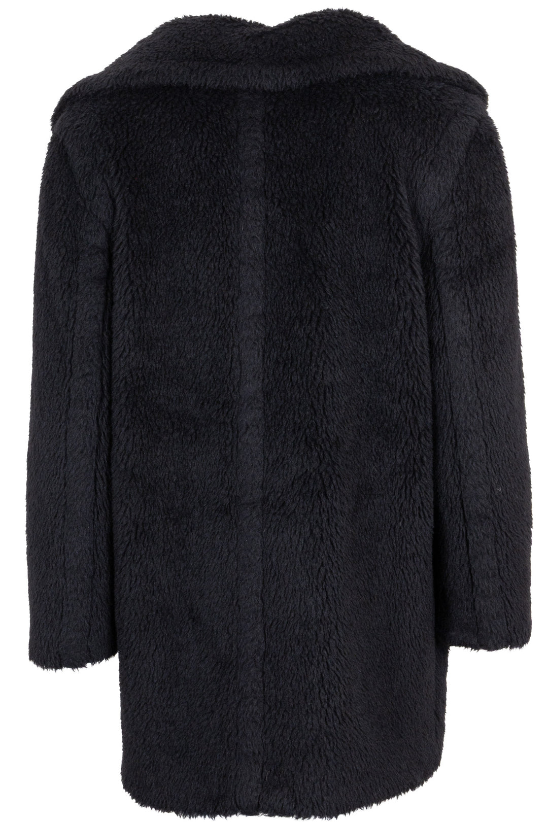 Manteau court Teddy Max Mara en alpaga noir