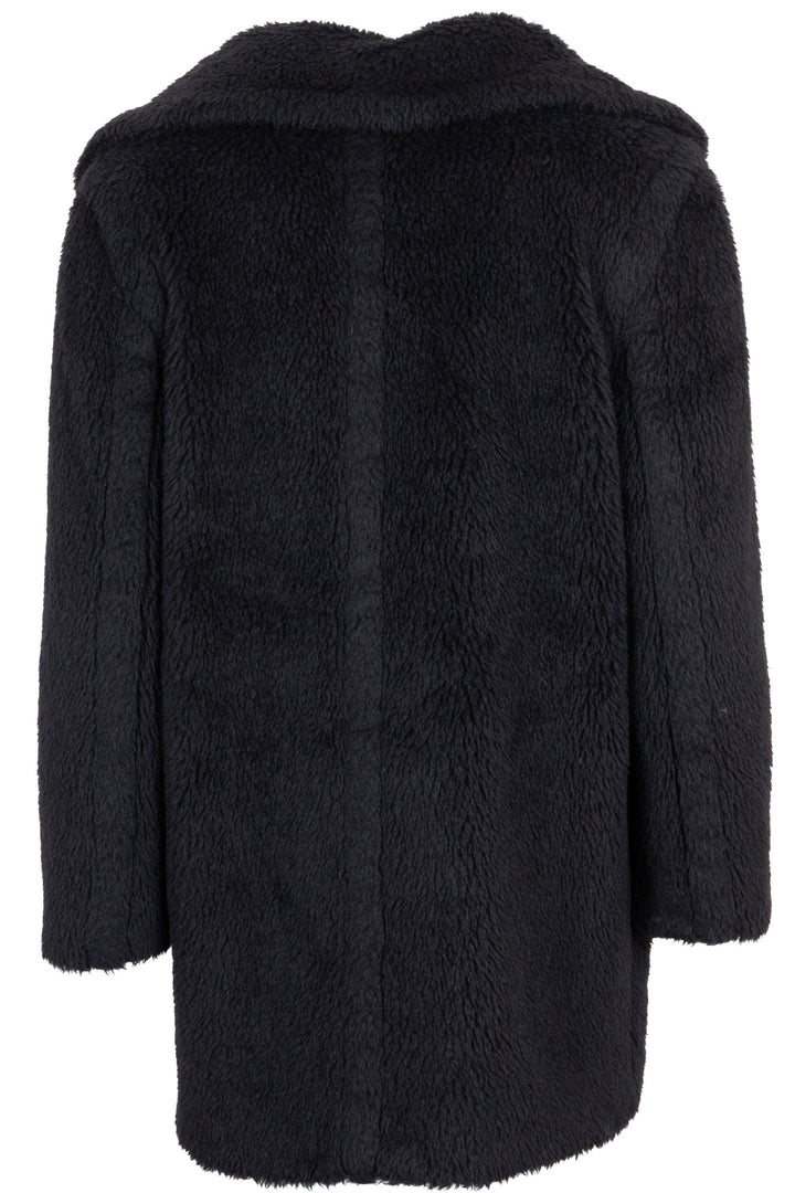 Manteau court Teddy Max Mara en alpaga noir