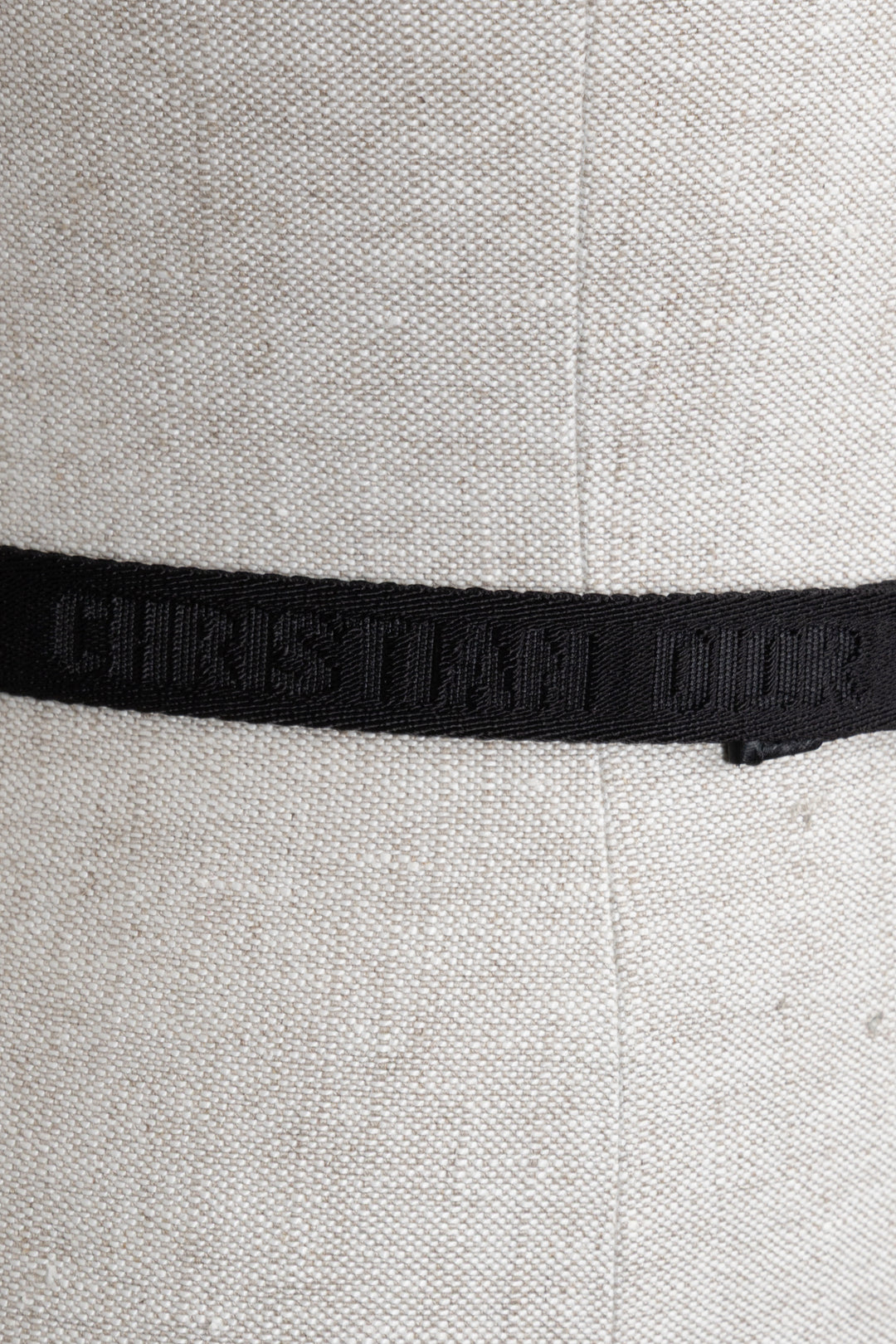 CHRISTIAN DIOR Ceinture CD Noir