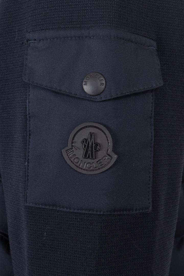 Veste Moncler Montmiral bleu marine