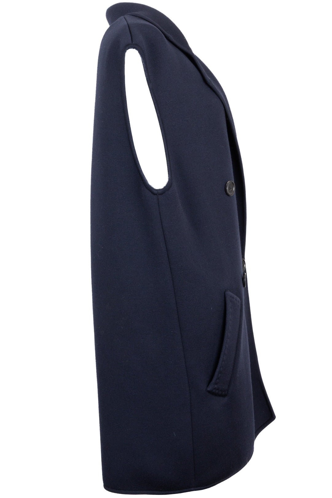 MAX MARA Gilet sans manches bleu marine