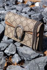GUCCI Mini Dionysus GG Supreme Beige