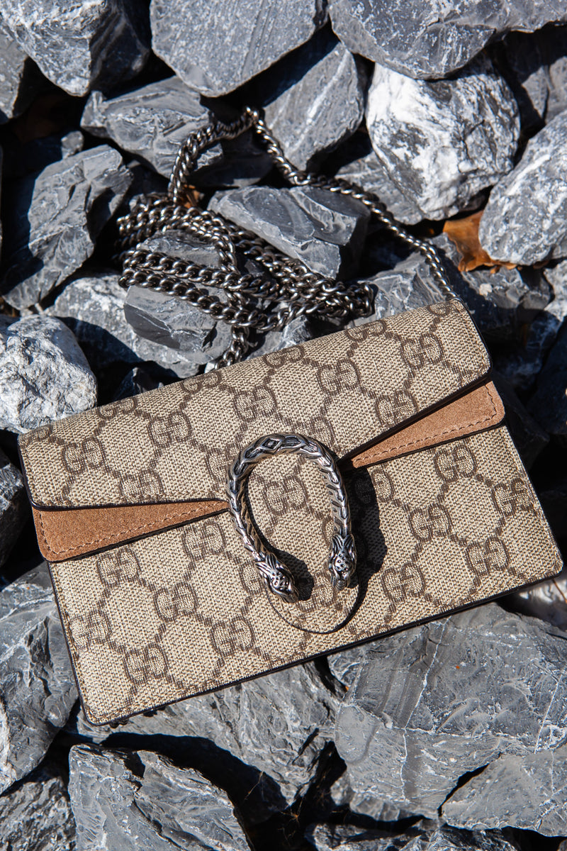 GUCCI Mini Dionysus GG Supreme Beige