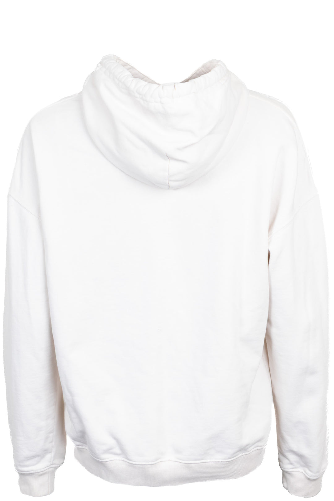 Sweat à capuche LOEWE avec patch Anagram en coton crème