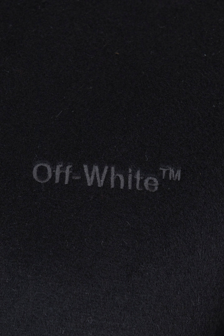 OFF-WHITE Permanent Bomber Jacket Wool Black