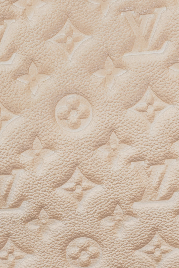 LOUIS VUITTON Stardust Empreinte Neverfull MM Leather Beige