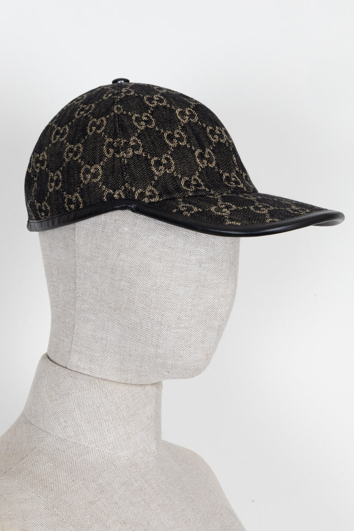 GUCCI GG Canvas Baseball Cap Black