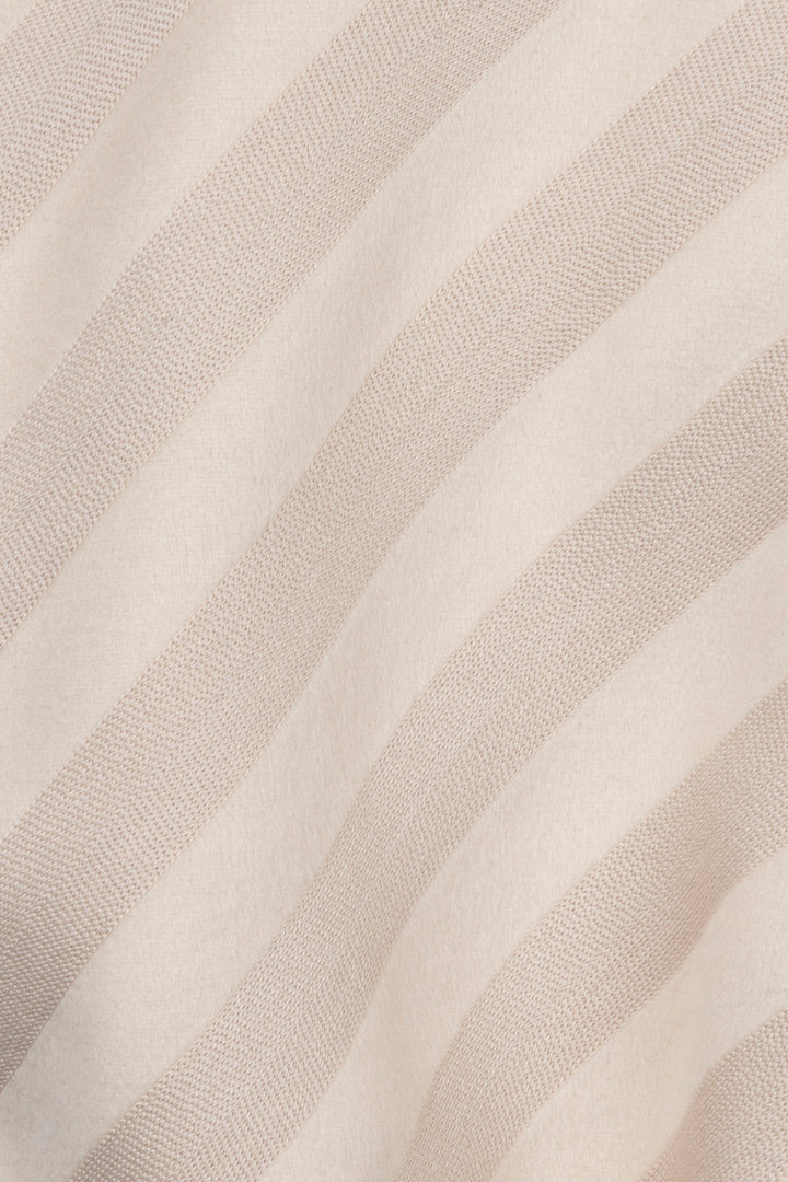 Blouson bomber permanent OFF-WHITE en laine ivoire