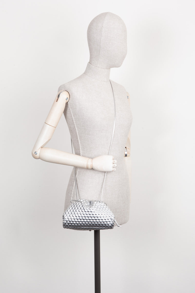 BOTTEGA VENETA The Mini Pouch Silver