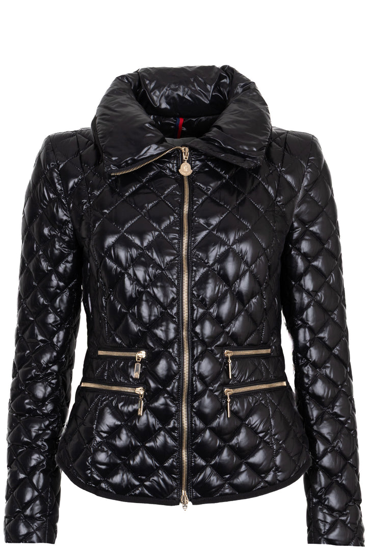 MONCLER Guery Diamond Quilted Down Jacket Black