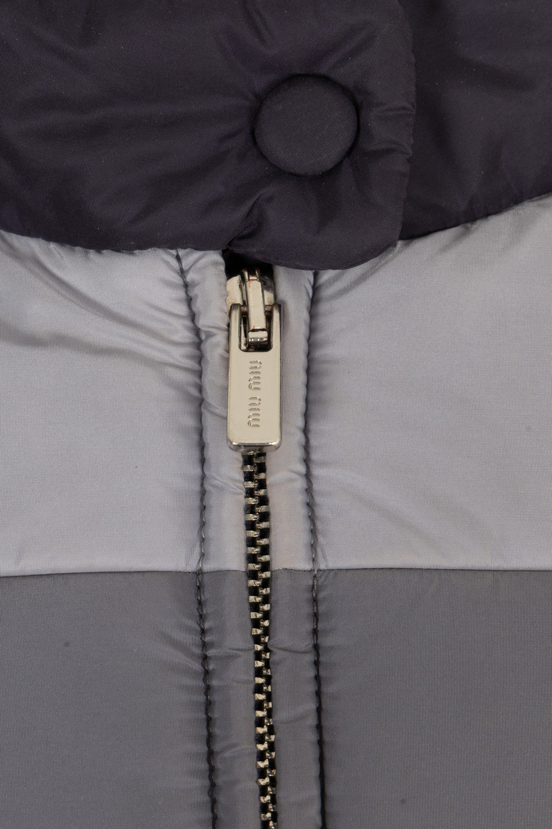 MIU MIU Cropped Puffer Jacket Black