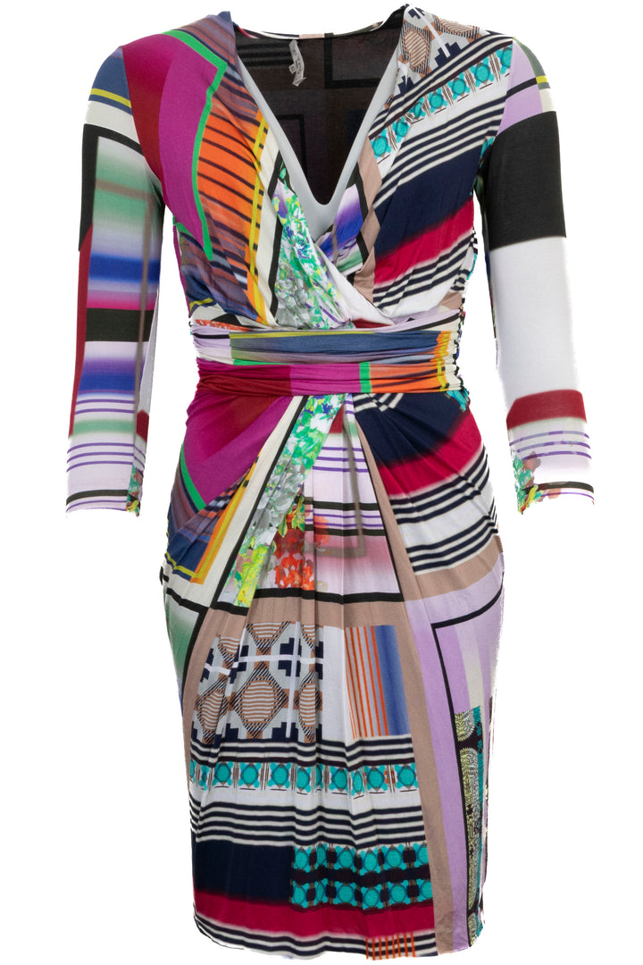 ETRO V-neck Dress Multicolor