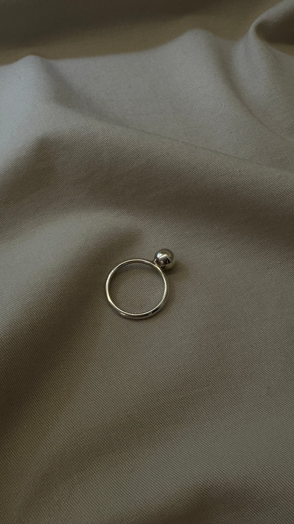 TIFFANY&CO Small Hardware Ring Sterling Silver