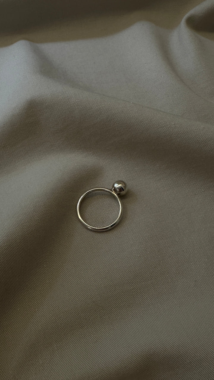 TIFFANY&CO Small Hardware Ring Sterling Silver