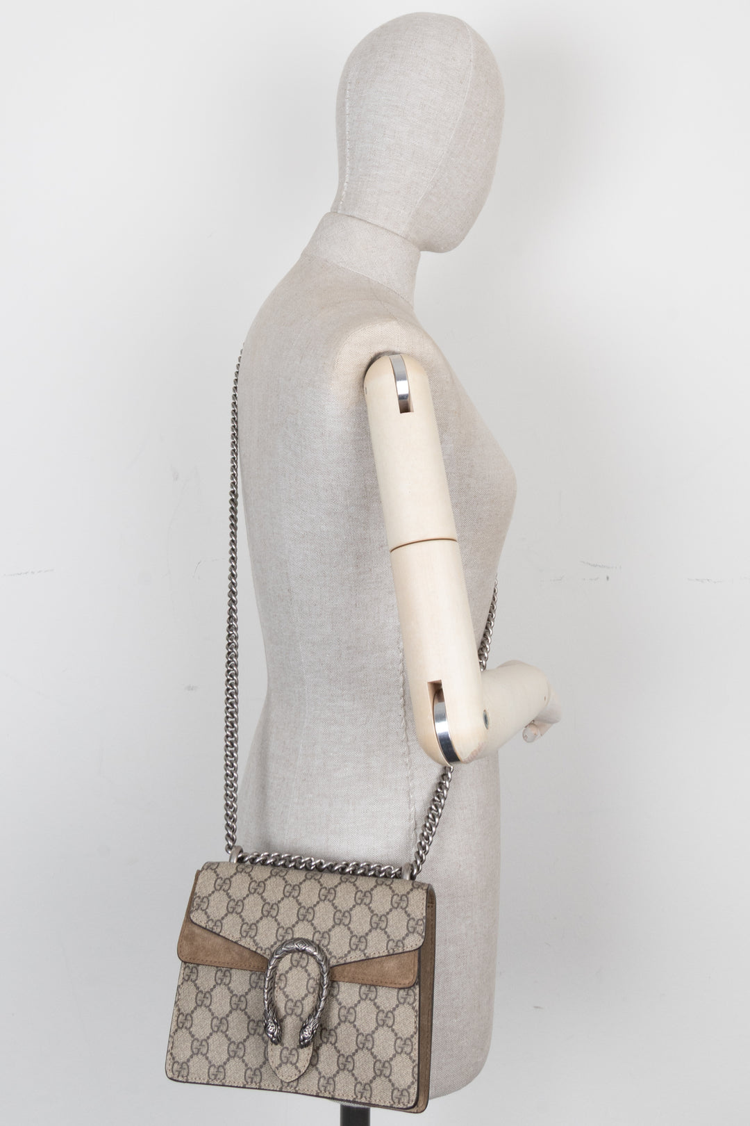 GUCCI Small Dionysus Crossbody Bag Supreme Canvas