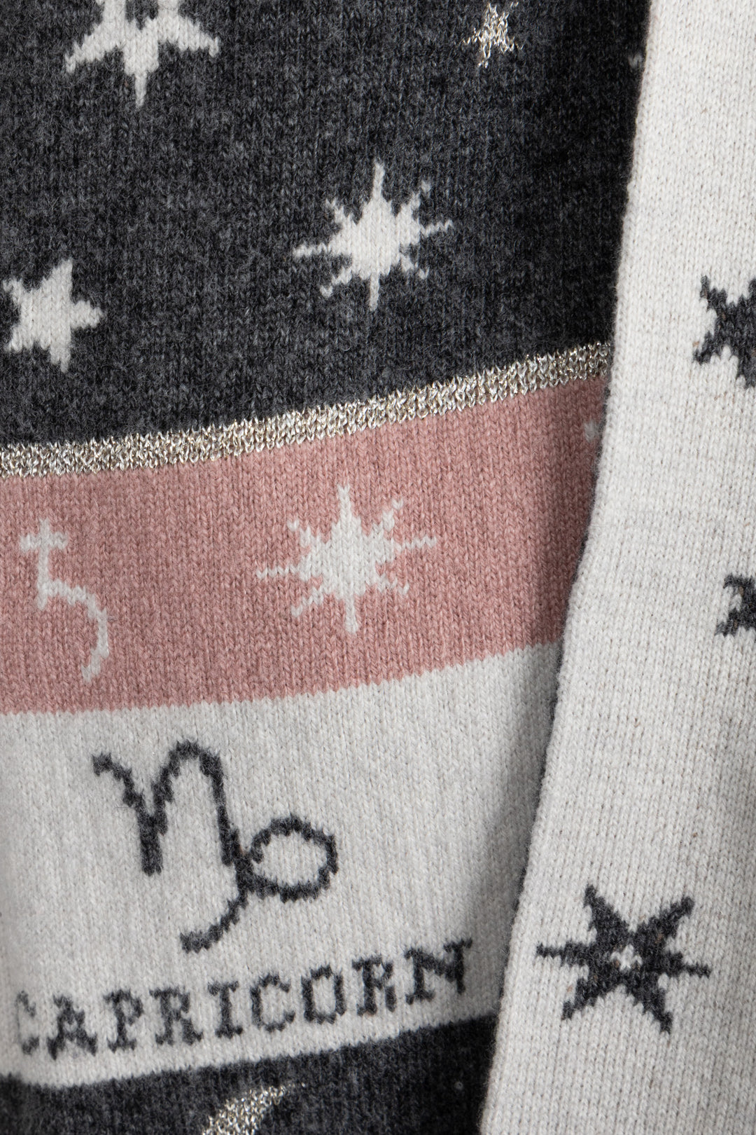 ALANUI Zodiac Belted Short Cardigan Wool Grey