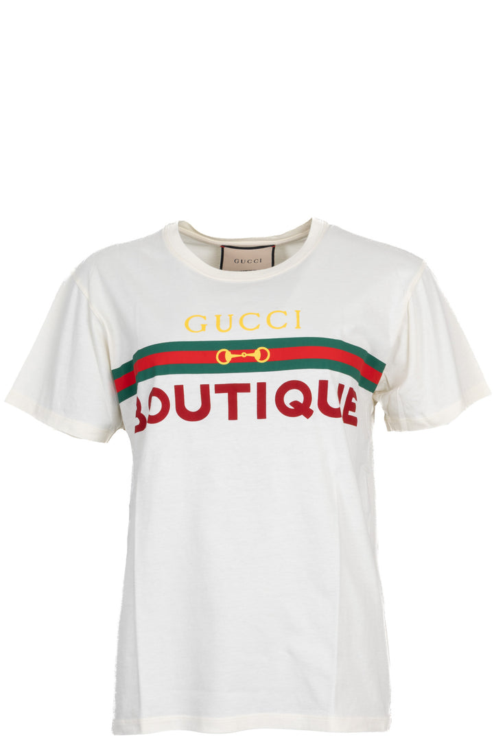 T-shirt boutique GUCCI en coton beige