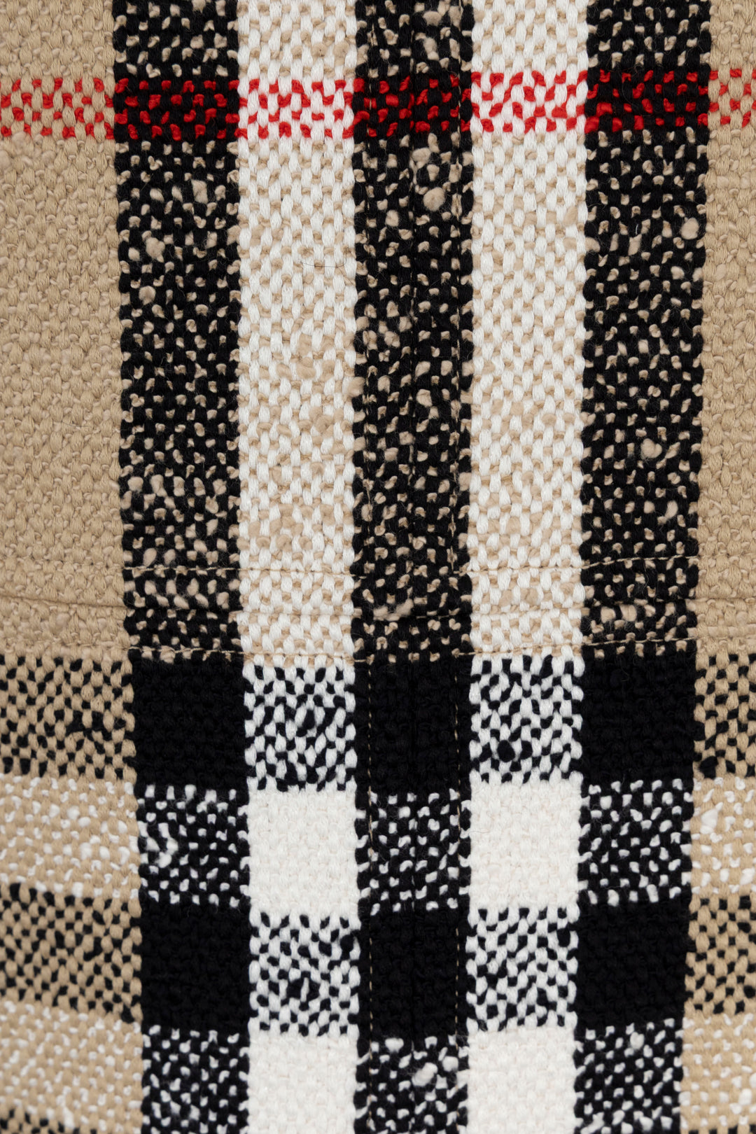 BURBERRY Macy Check Sleeveless Dress Cotton Beige