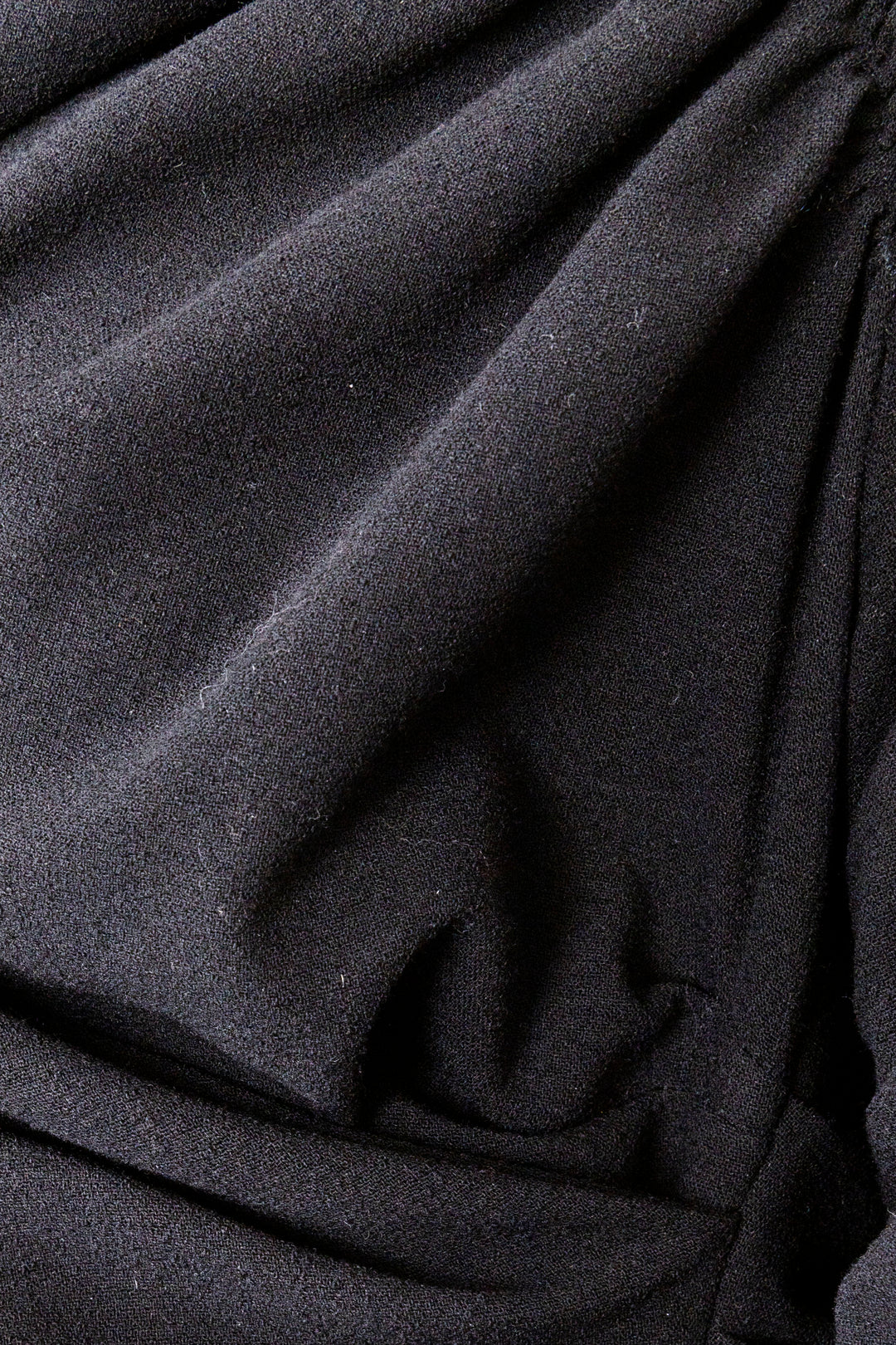Robe à encolure bateau DOLCE & GABBANA en laine noire