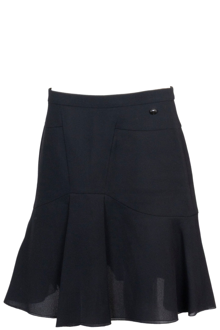 CHANEL Cigaline Midi Skirt Black