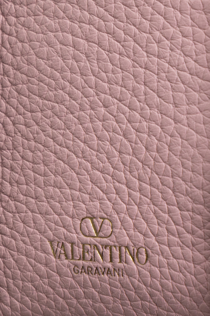 VALENTINO Mini Rockstud Tote Crossbody Bag Pink