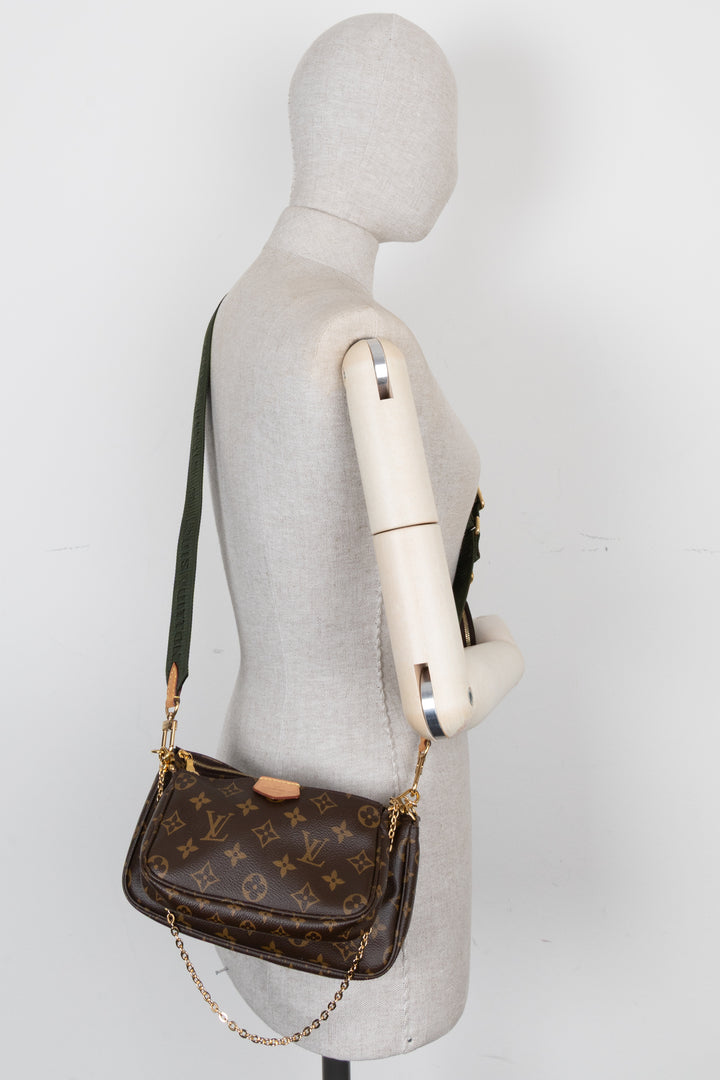 LOUIS VUITTON Multi Pochette MNG Canvas