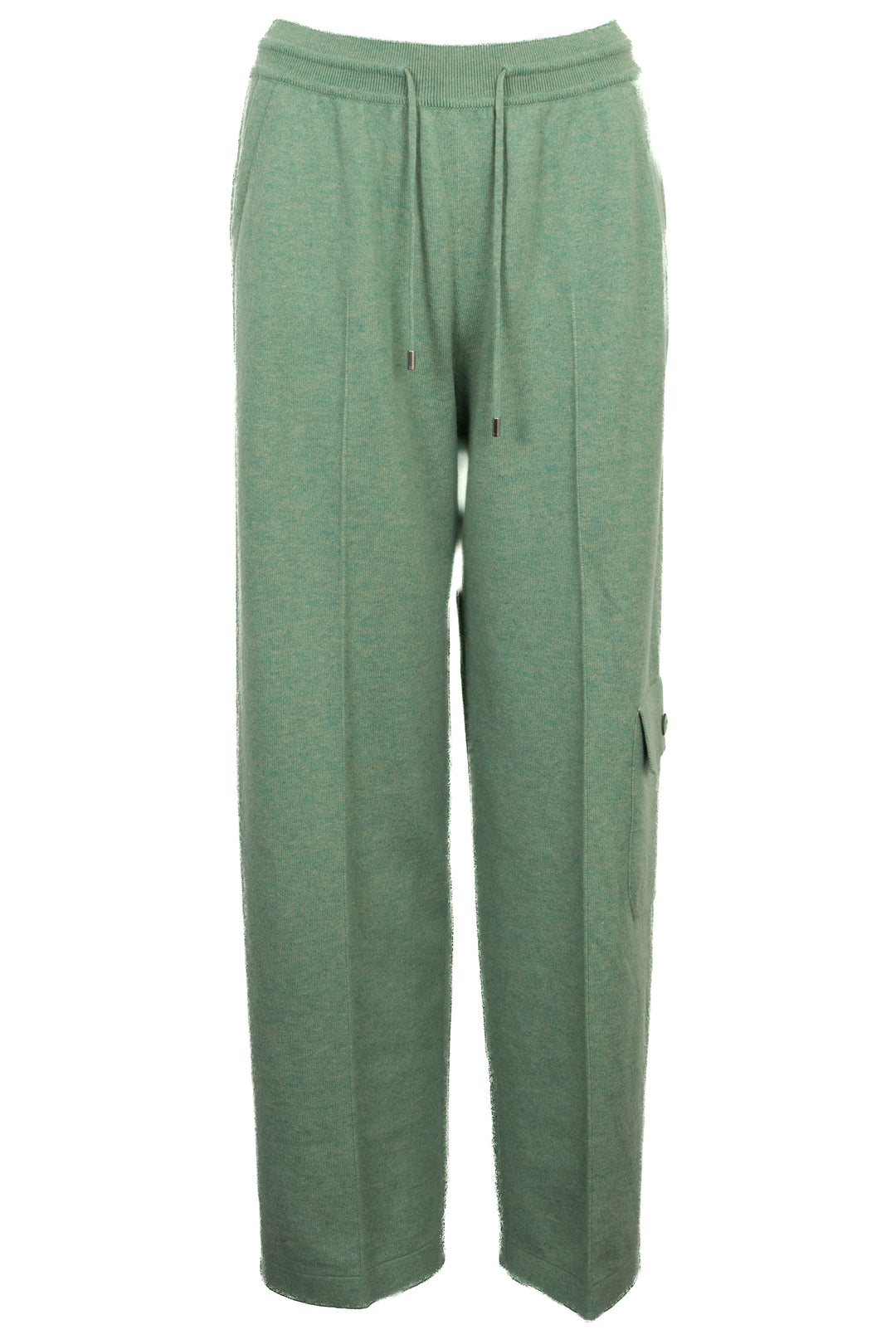LORO PIANA Pantalon de jogging en maille cachemire menthe