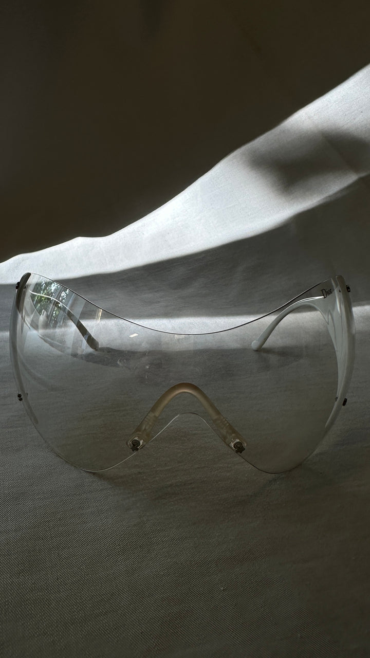 CHRISTIAN DIOR Ski1 Shield Sunglasses White