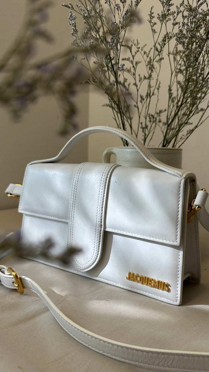 JACQUEMUS Le Bambino Bag White