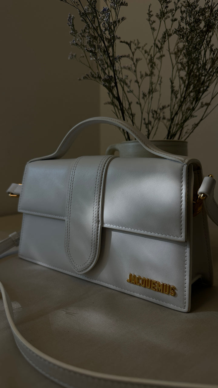 JACQUEMUS Le Bambino Bag White