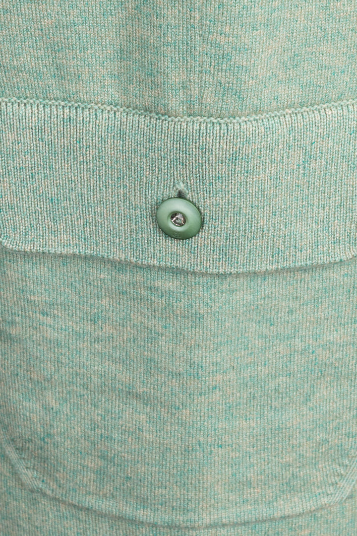 LORO PIANA Pantalon de jogging en maille cachemire menthe