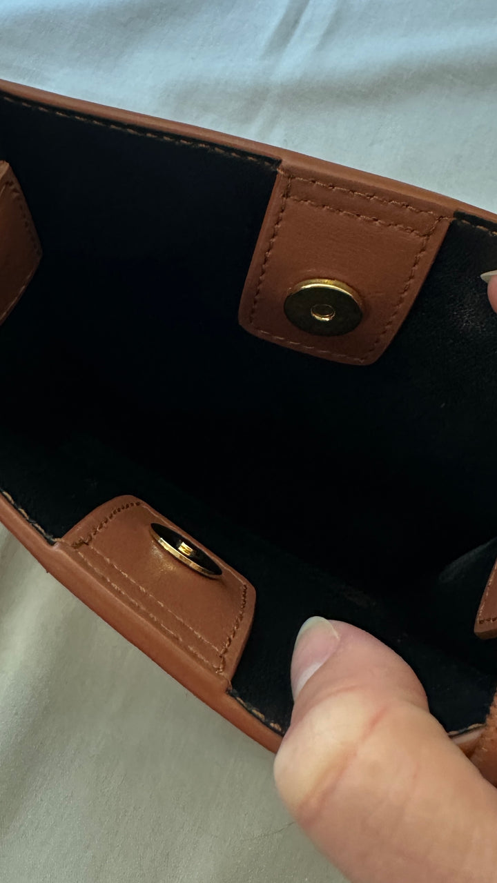 JIL SANDER Tangle S Crossbody Bag Brick