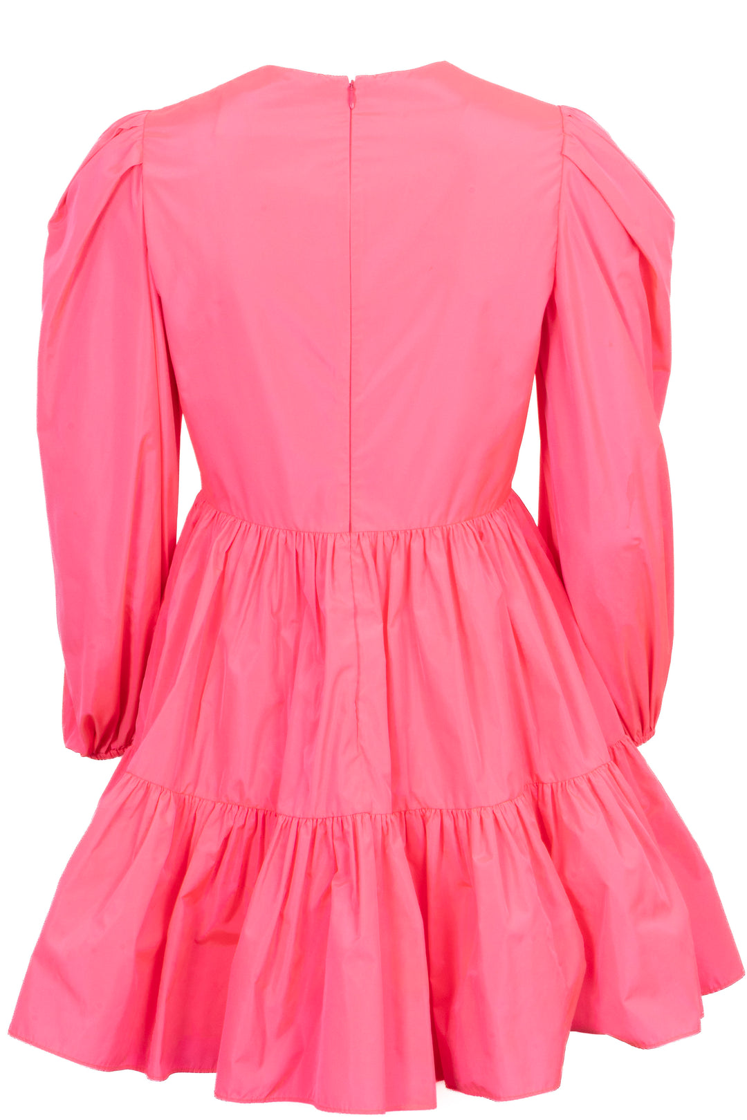 VALENTINO Midi Dress Neon Pink