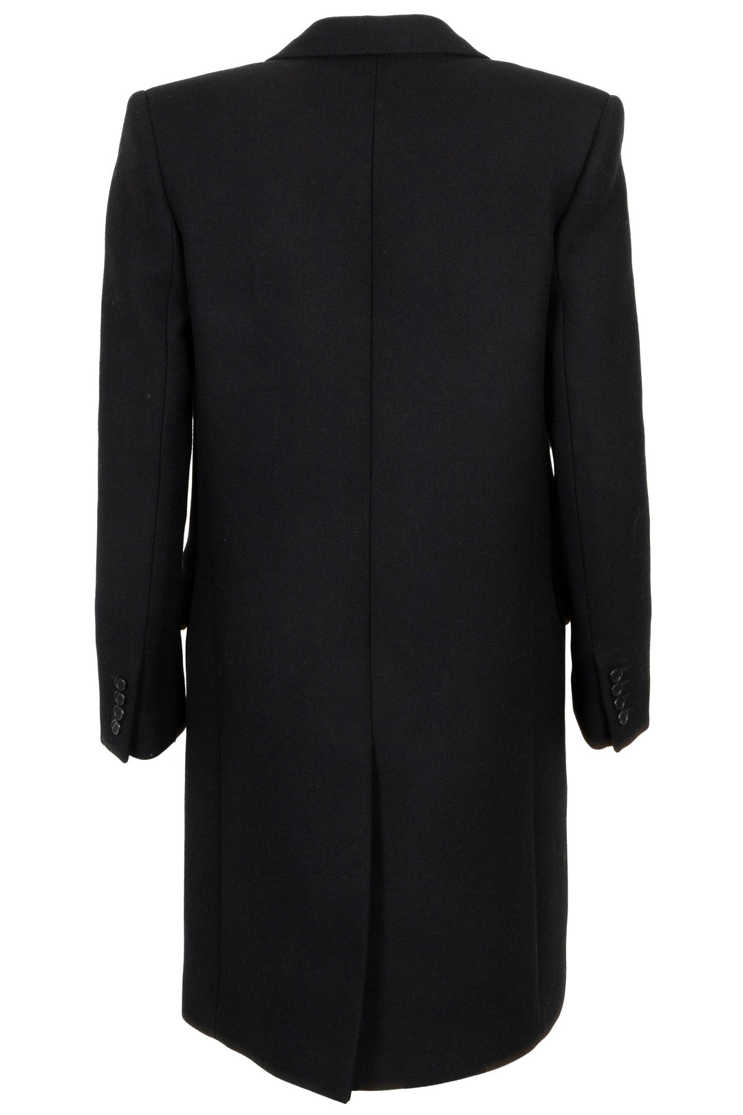 SAINT LAURENT 2019 Tailored Coat Wool Black