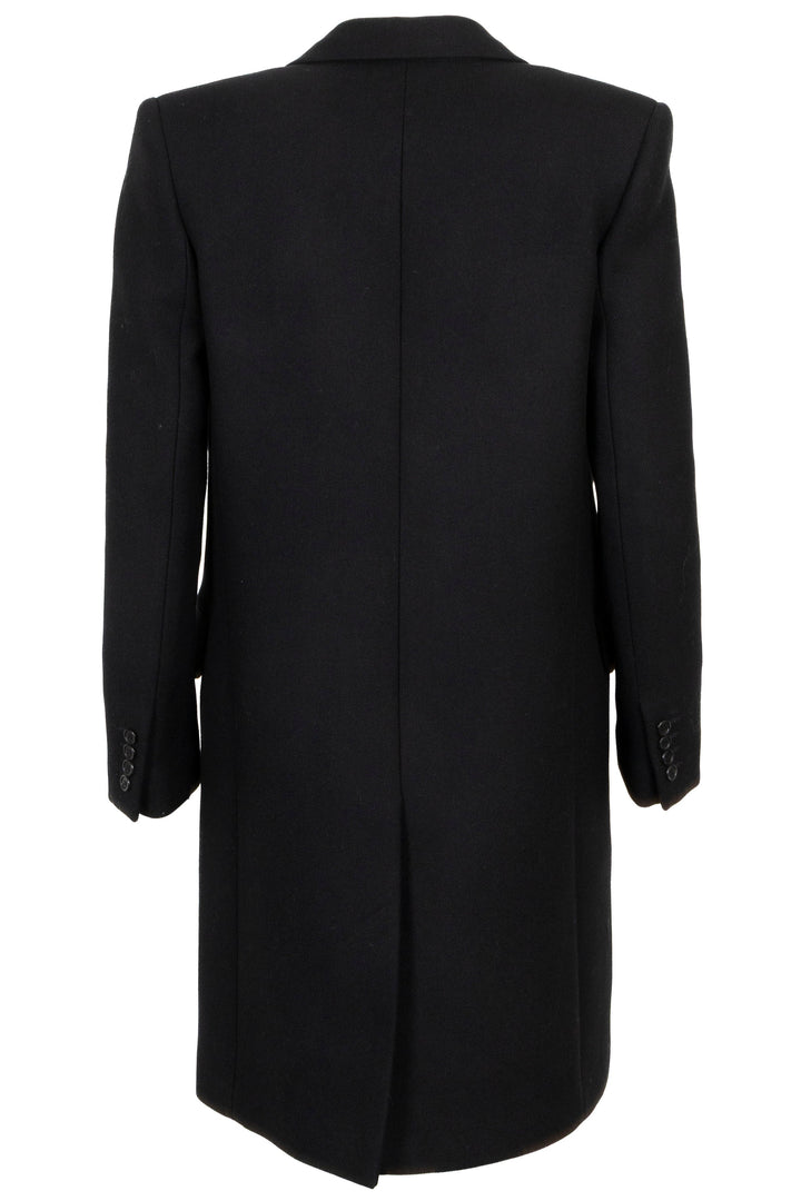 SAINT LAURENT 2019 Tailored Coat Wool Black