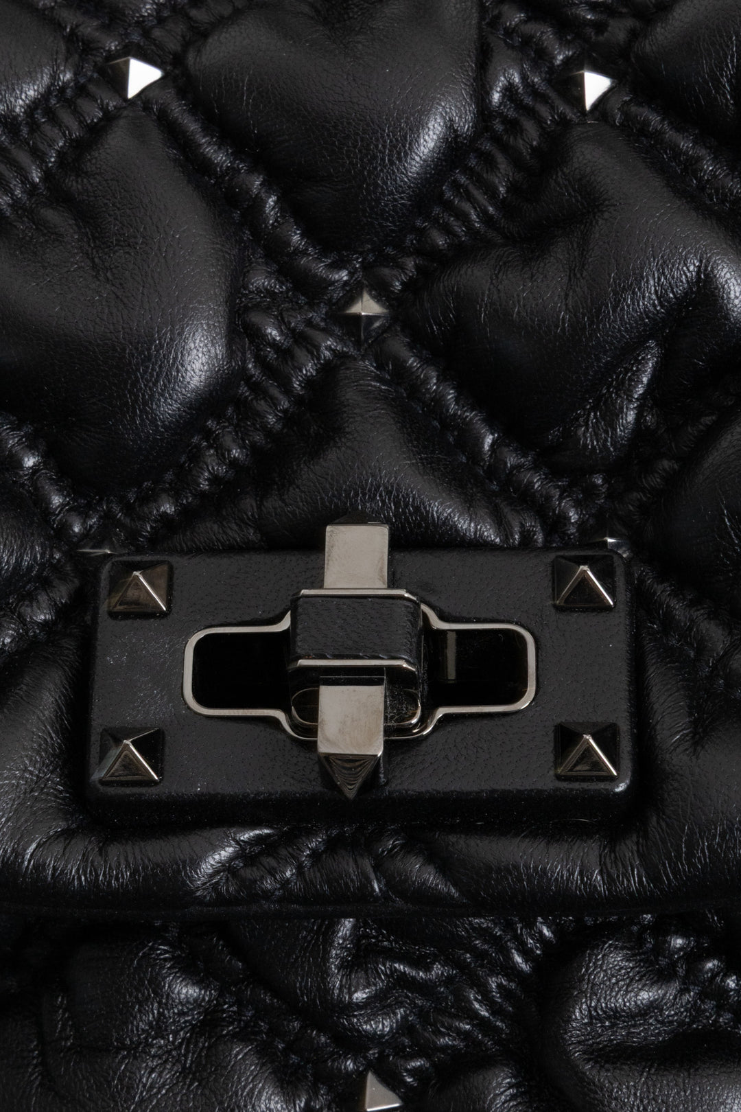 VALENTINO Rockstud Spike Bag Black