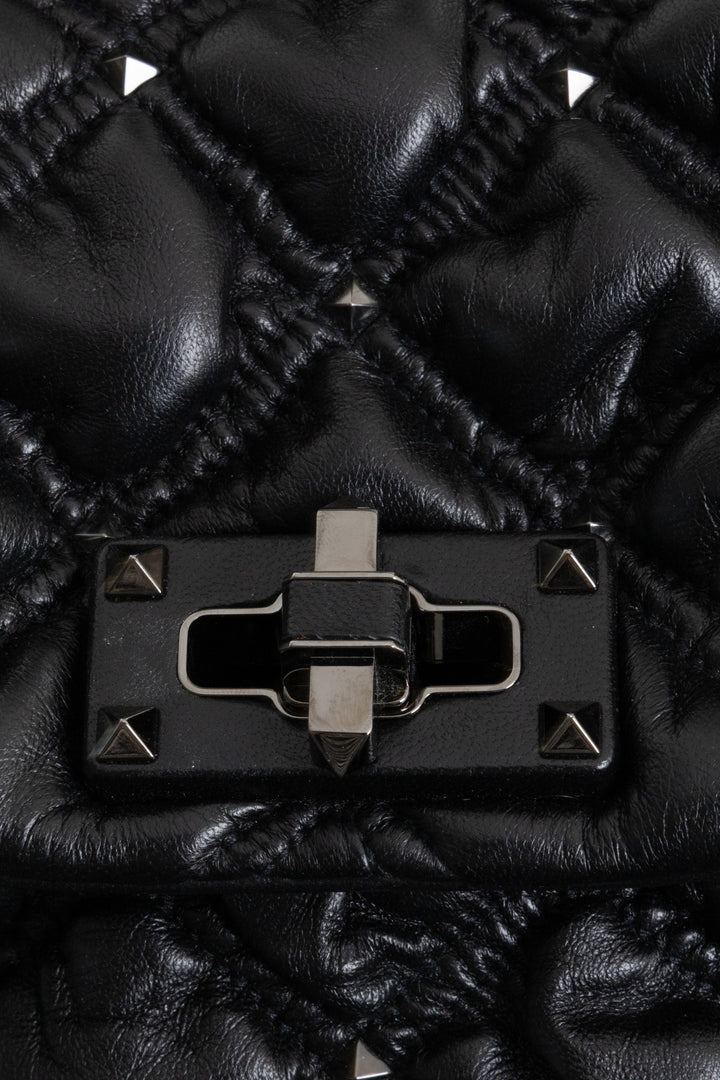 VALENTINO Rockstud Spike Bag Black