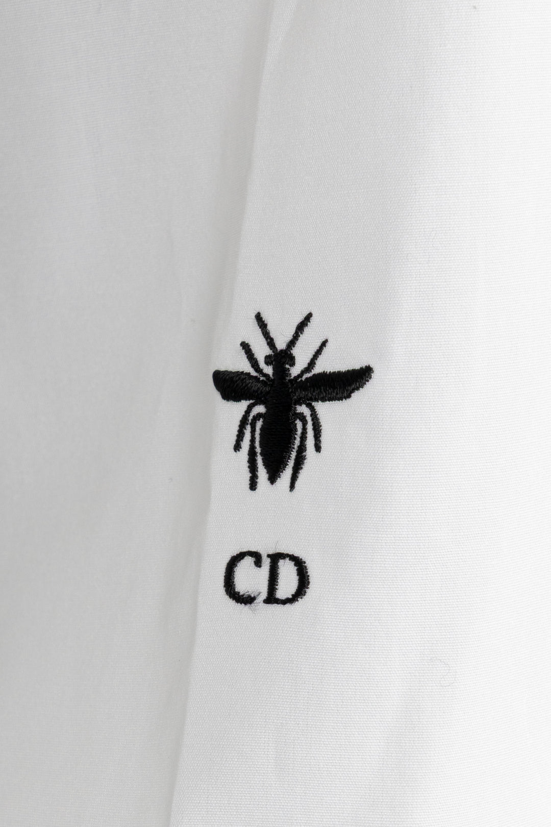 CHRISTIAN DIOR Asymmetric Shirt White