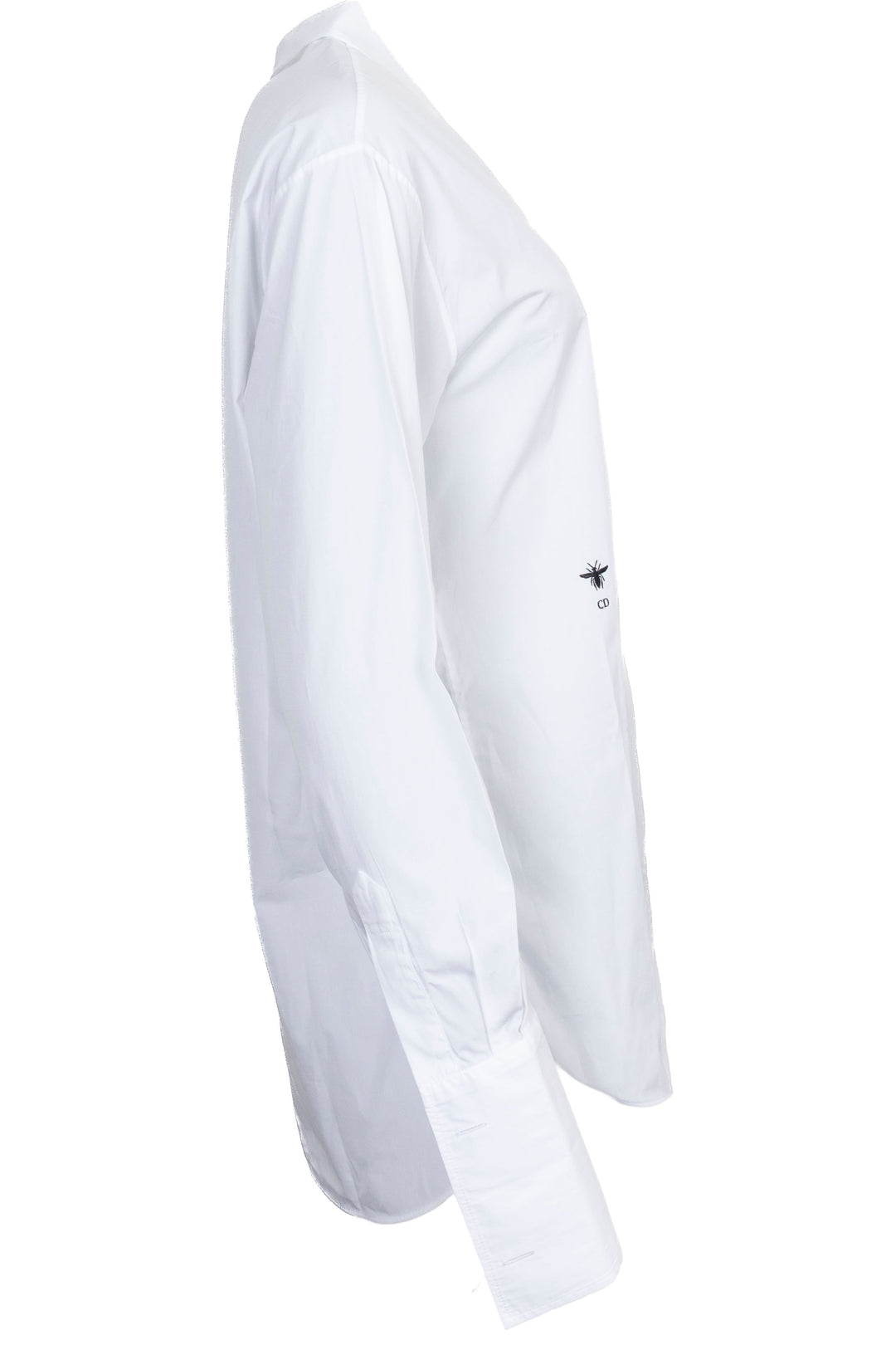 CHRISTIAN DIOR Asymmetric Shirt White