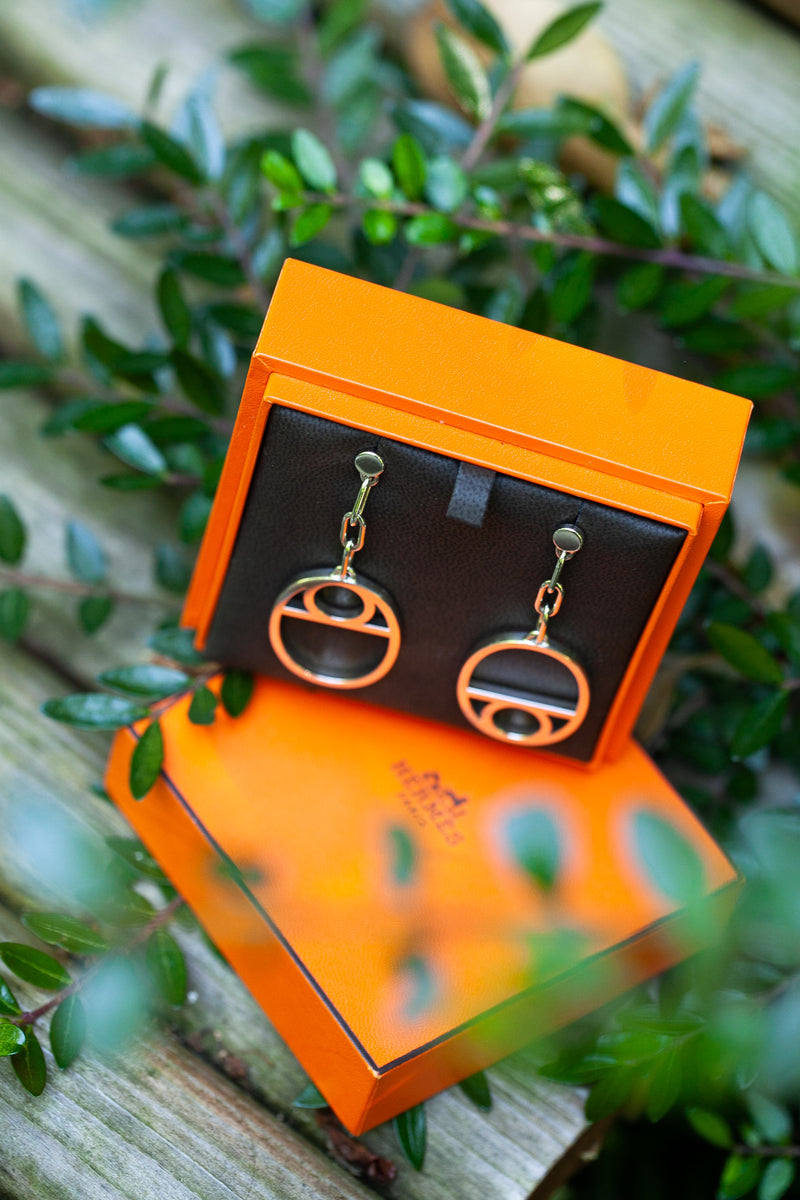 HERMÈS Chain D´Ancre Game Earrings