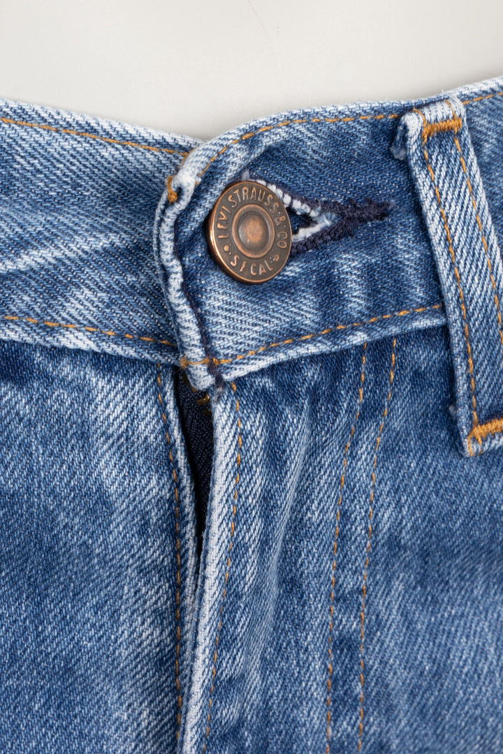 Pantalon en jean VALENTINO x Levi's bleu
