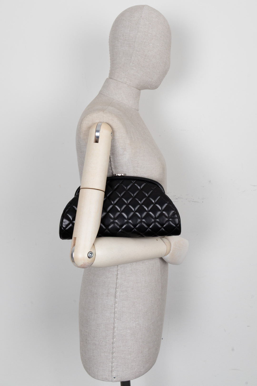 CHANEL Timeless CC Clutch Quilted Black