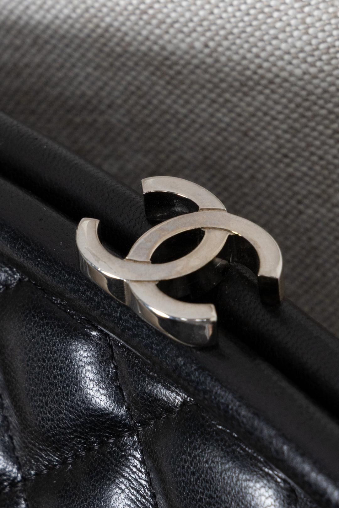 CHANEL Timeless CC Clutch Quilted Black