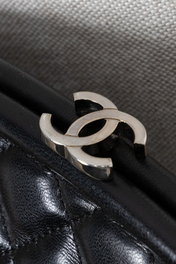 CHANEL Timeless CC Clutch Quilted Black