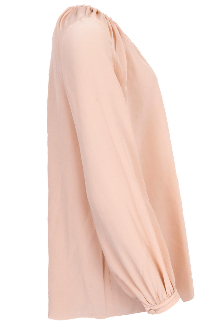 SAINT LAURENT Blouse Silk Nude