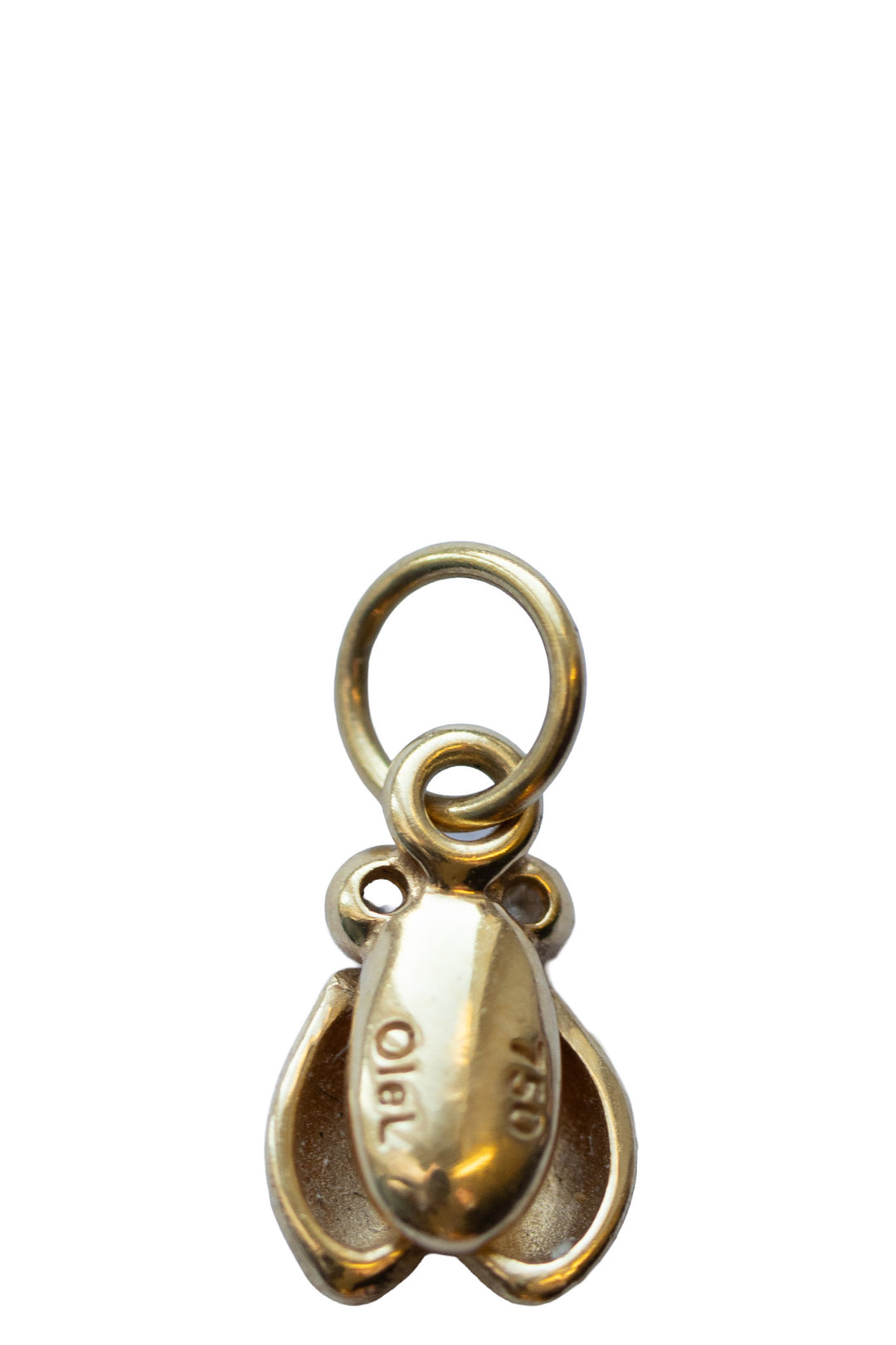 OLE LYNGGAARD My Little World Blomsterbi Charm 18k Gold