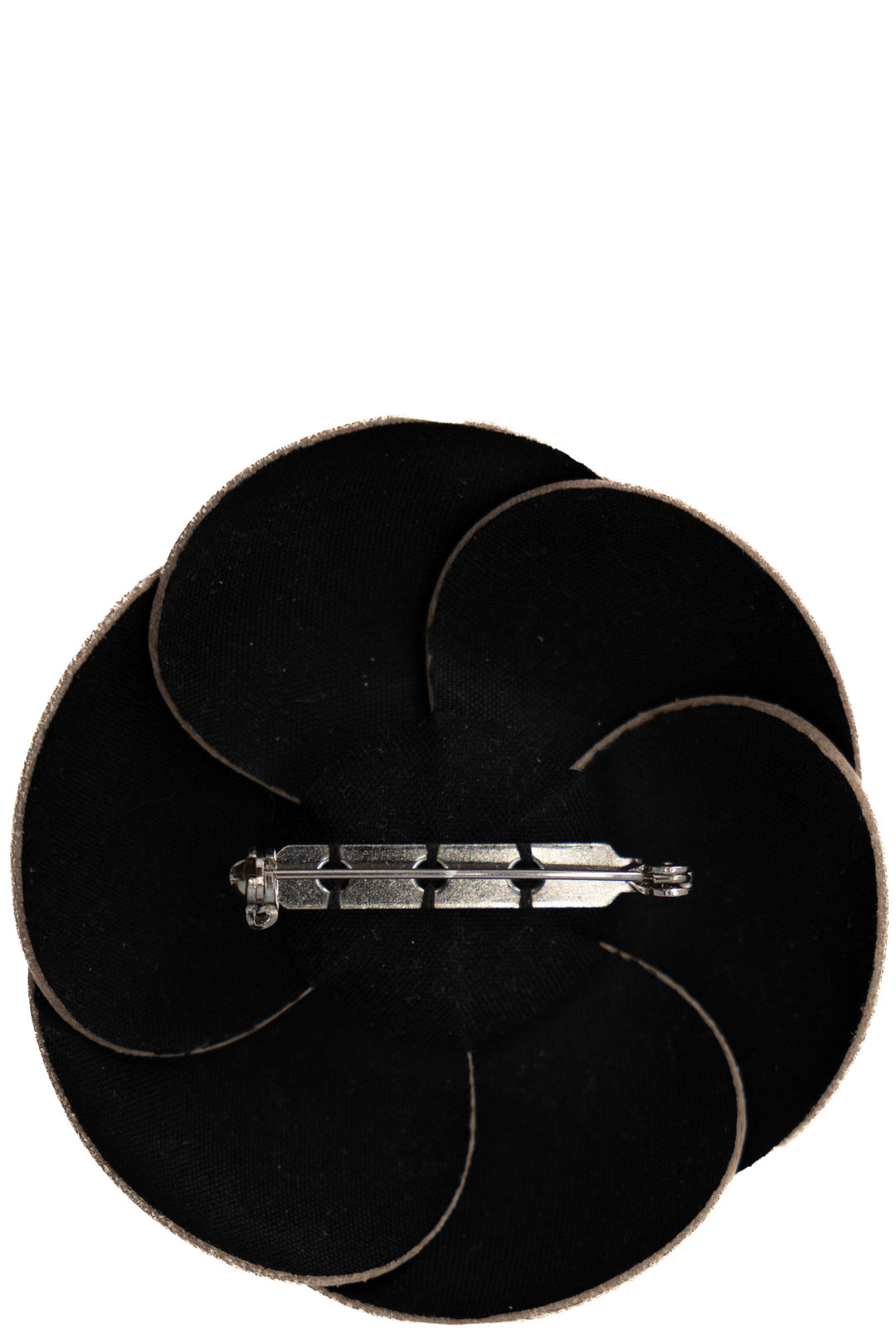 CHANEL Camellia Brooch Leather Pink